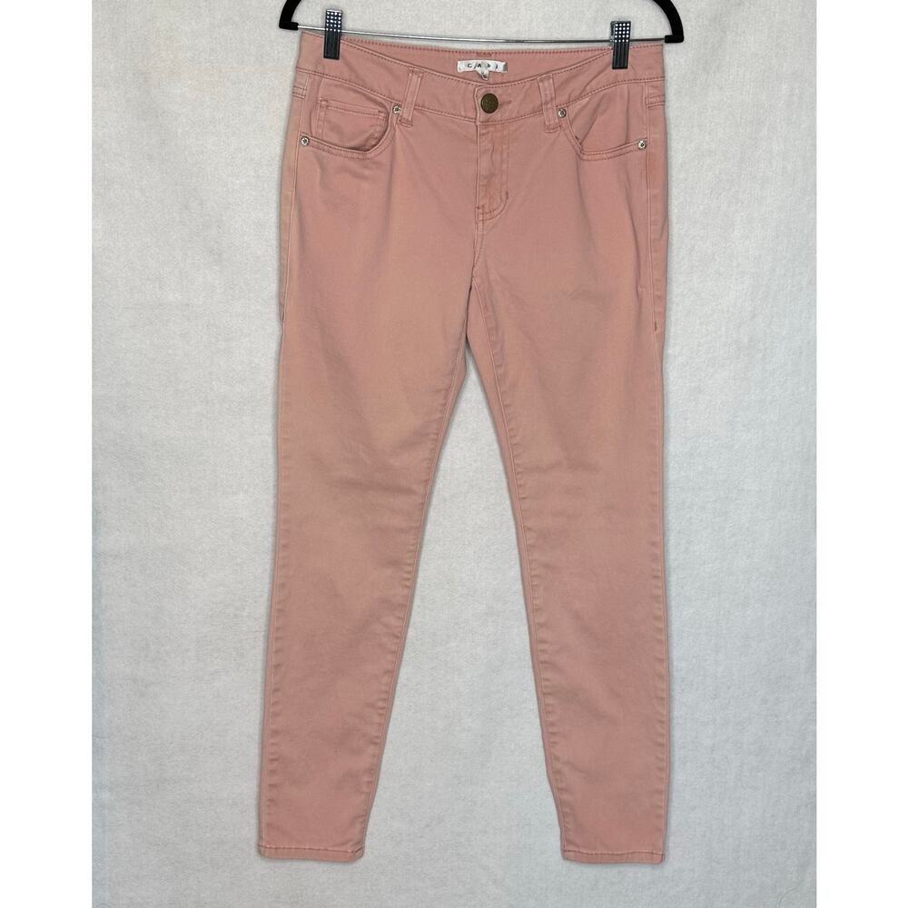 Cabi Nectar Pink Stretch Skinny Soft 5-pocket Jeans – Size 6